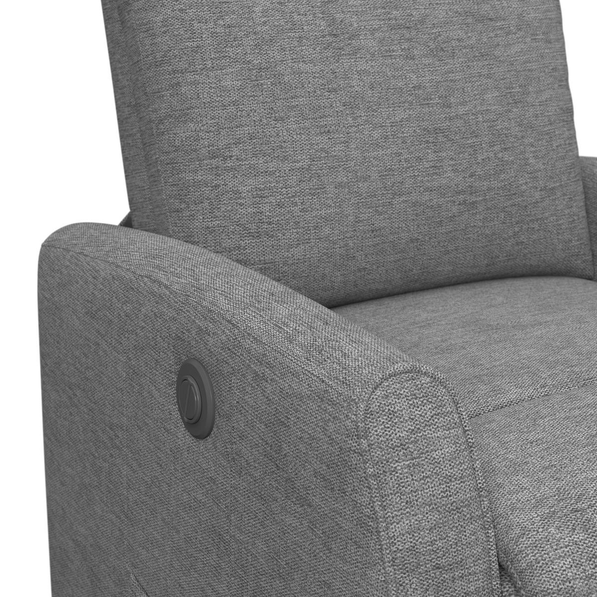 Tv Fotelj Athen, Svetlo Siva, Pomoč Pri Vstajanju - svetlo siva, Moderno, kovina/tekstil (67.5/107/88.5cm)