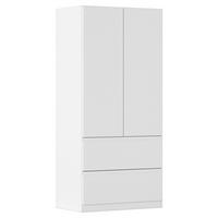 Omara S Klasičnimi Vrati Costa, Bela - bela, Moderno, leseni material (91/197/54cm) - Rauch Möbel