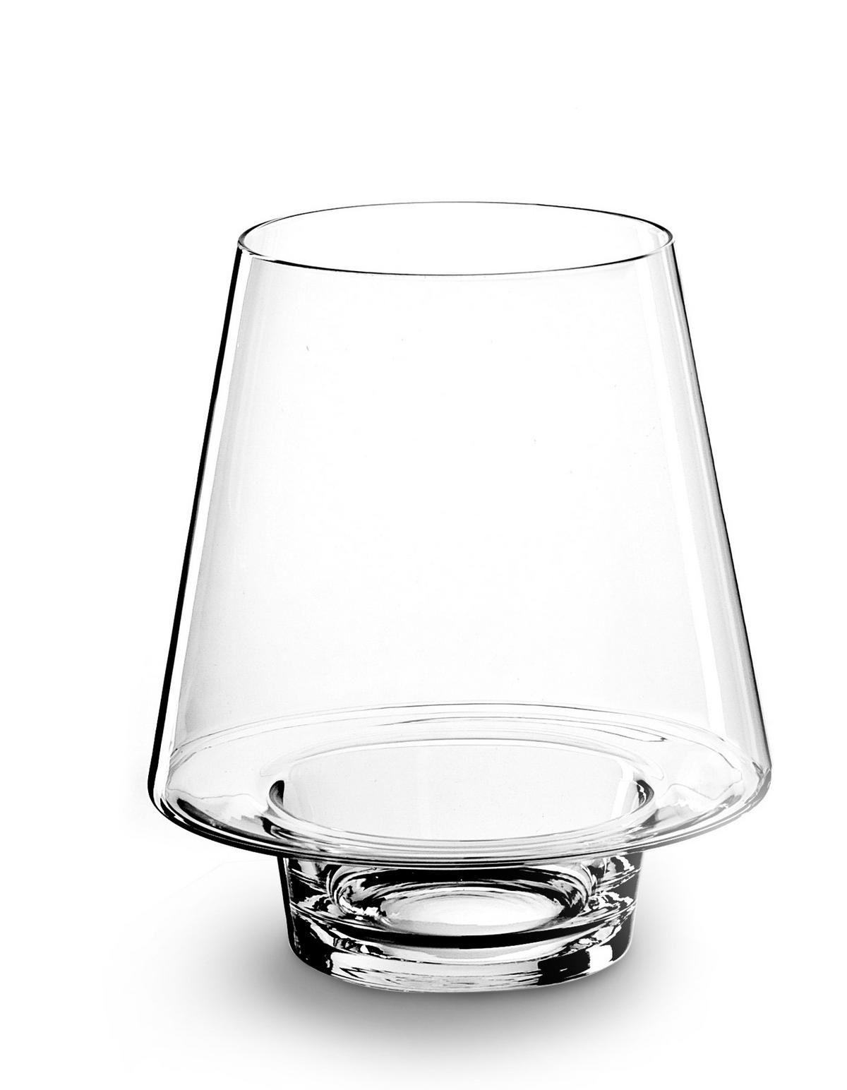 Svijećnjak Čaša Lou - prozirno, Trend, staklo (18/22cm) - Modern Living