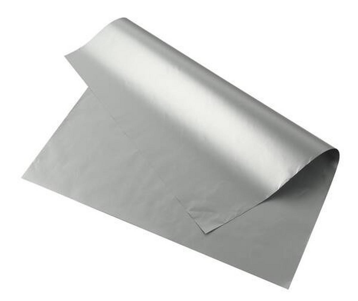 Backpapier XMAS2 aus Kunststoff in Grau - Silberfarben, Kunststoff (33/40cm) - Zenker