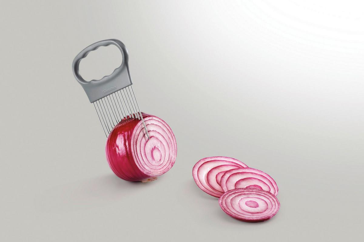 Zöldségszeletelő Onion - műanyag/fém (12/16/1,3cm)