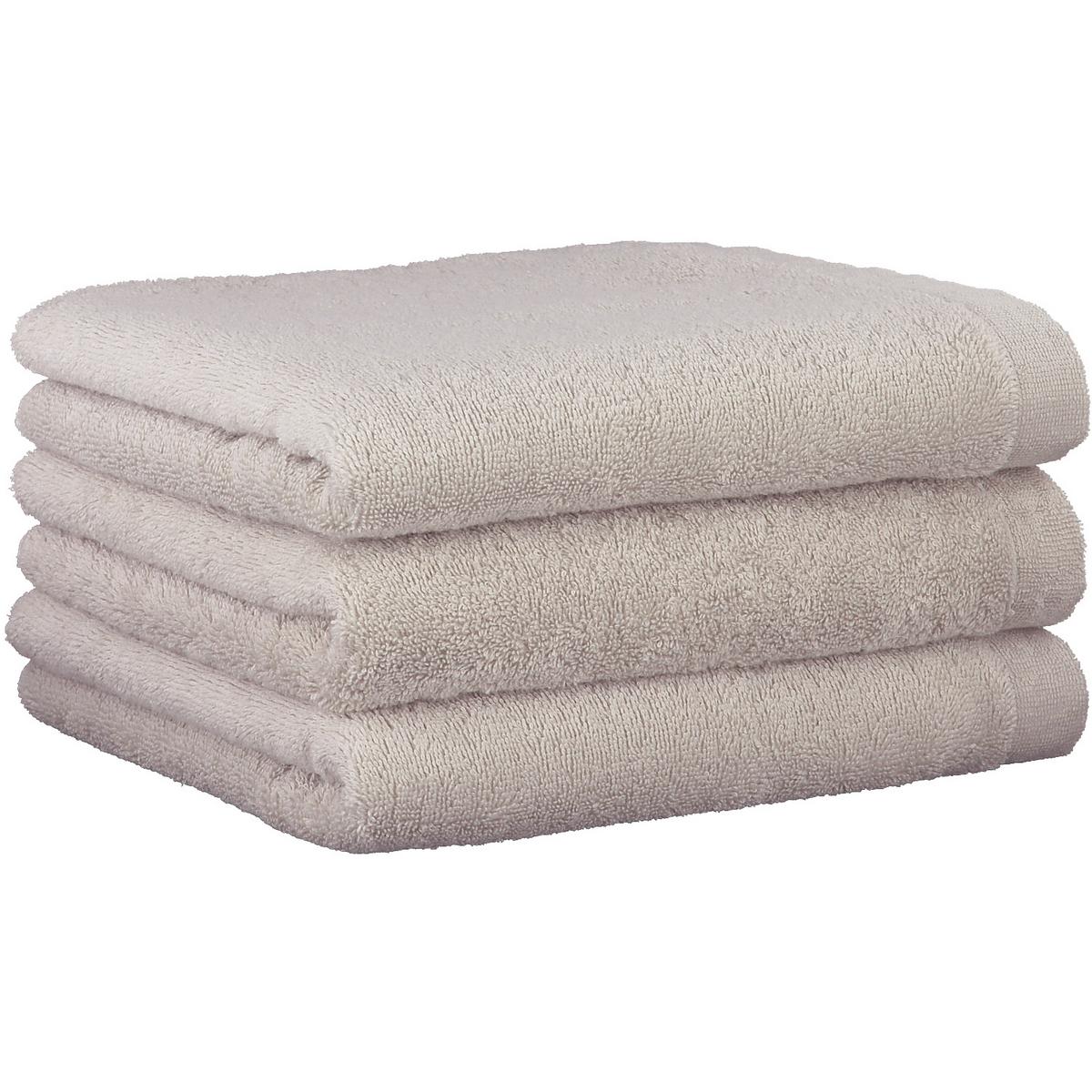 RĘCZNIK PRYSZNICOWY LIFESTYLE UNI - beżowy, Design, tkanina (70/140cm) - Cawoe