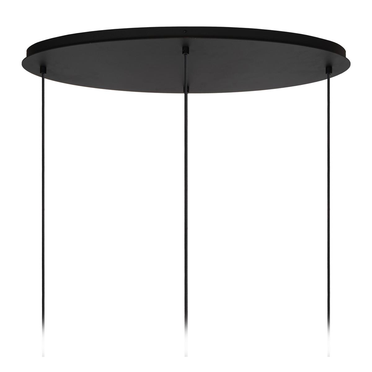 LAMPA ZWIESZANA LED 45405/04/30 ELOISE - czarny, Design, szkło (93/41/150cm) - Lucide