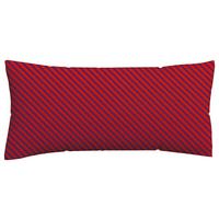 Kopfpolsterbezug Woven Satin Lila/Rot ca. 440x80cm - Lila/Rot, Basics, Textil (40/80cm) - Schlafgut