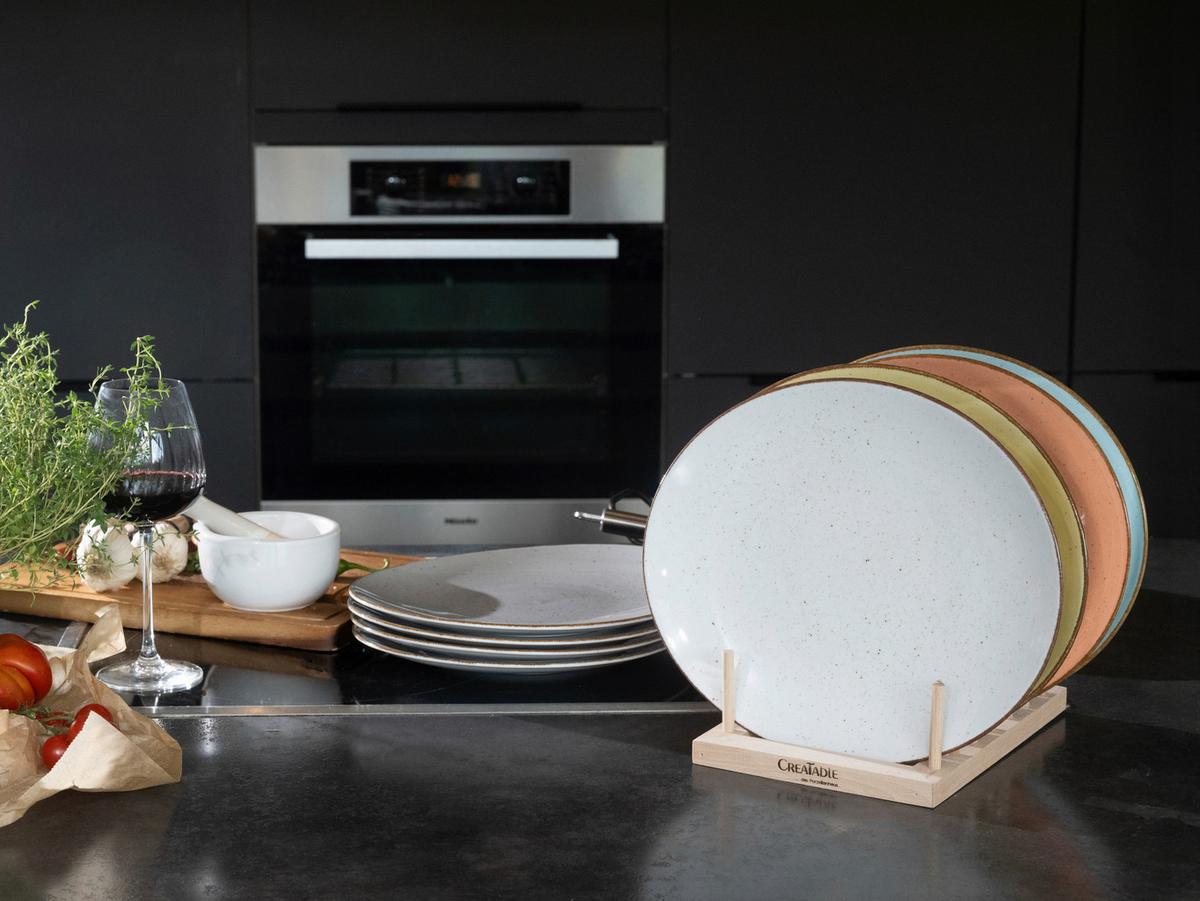 Set Krožnikov Za Testenine White, 4-Delni - sivobela, Basics, keramika (30,5/26cm) - Creatable