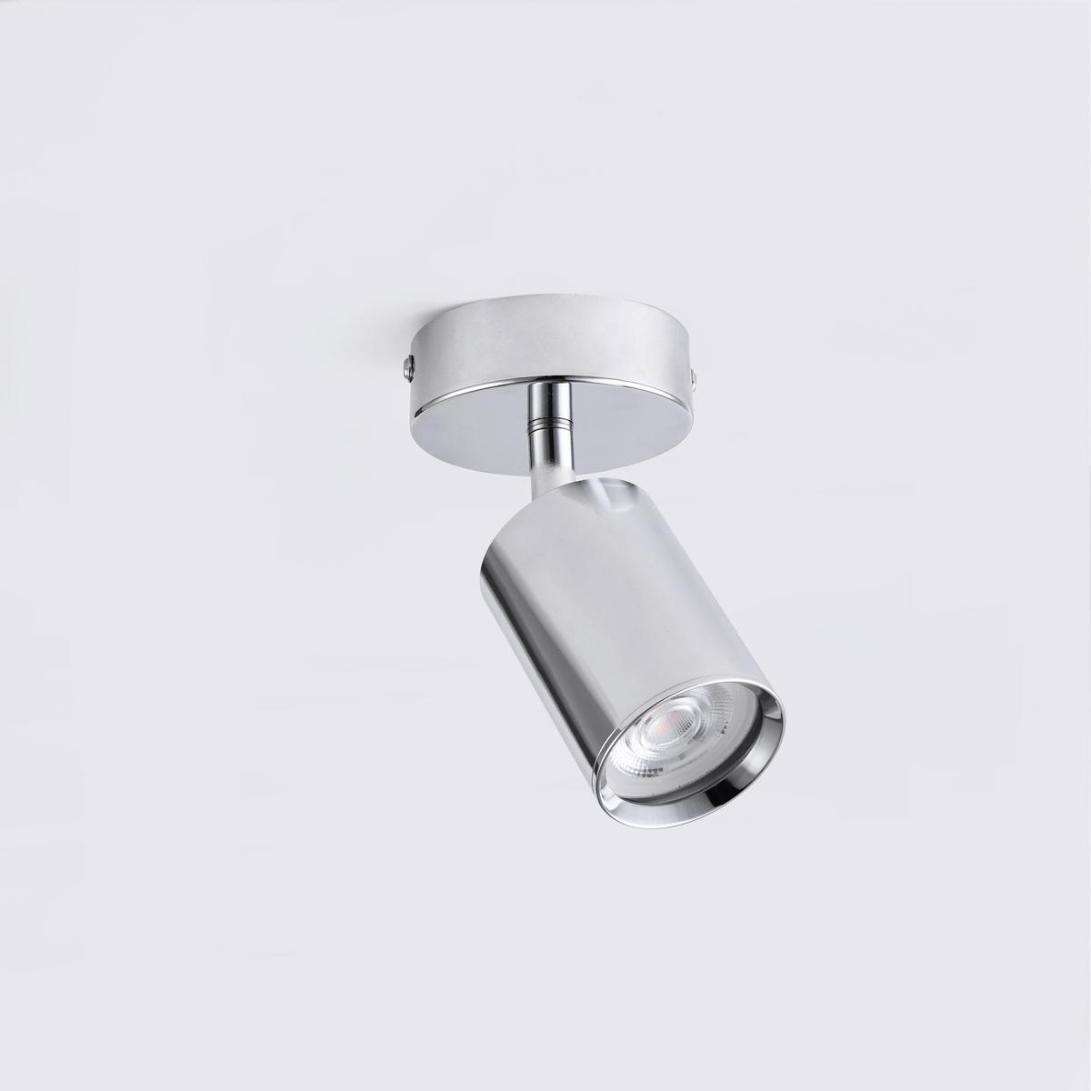 Strahler Lp-734/1w Ch Belize - Chromfarben, Konventionell, Metall (8/13.5/5.5cm)