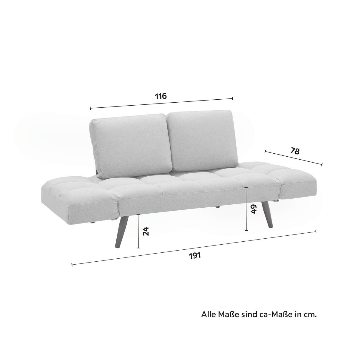 Sofa in Hellgrau online bestellen