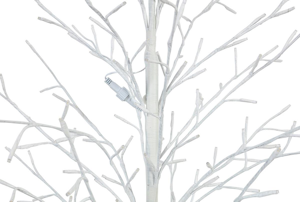 LED-Dekoleuchte Bree Weiß max. 4,5 Watt - Weiß, Design, Kunststoff/Metall (200cm) - Mömax