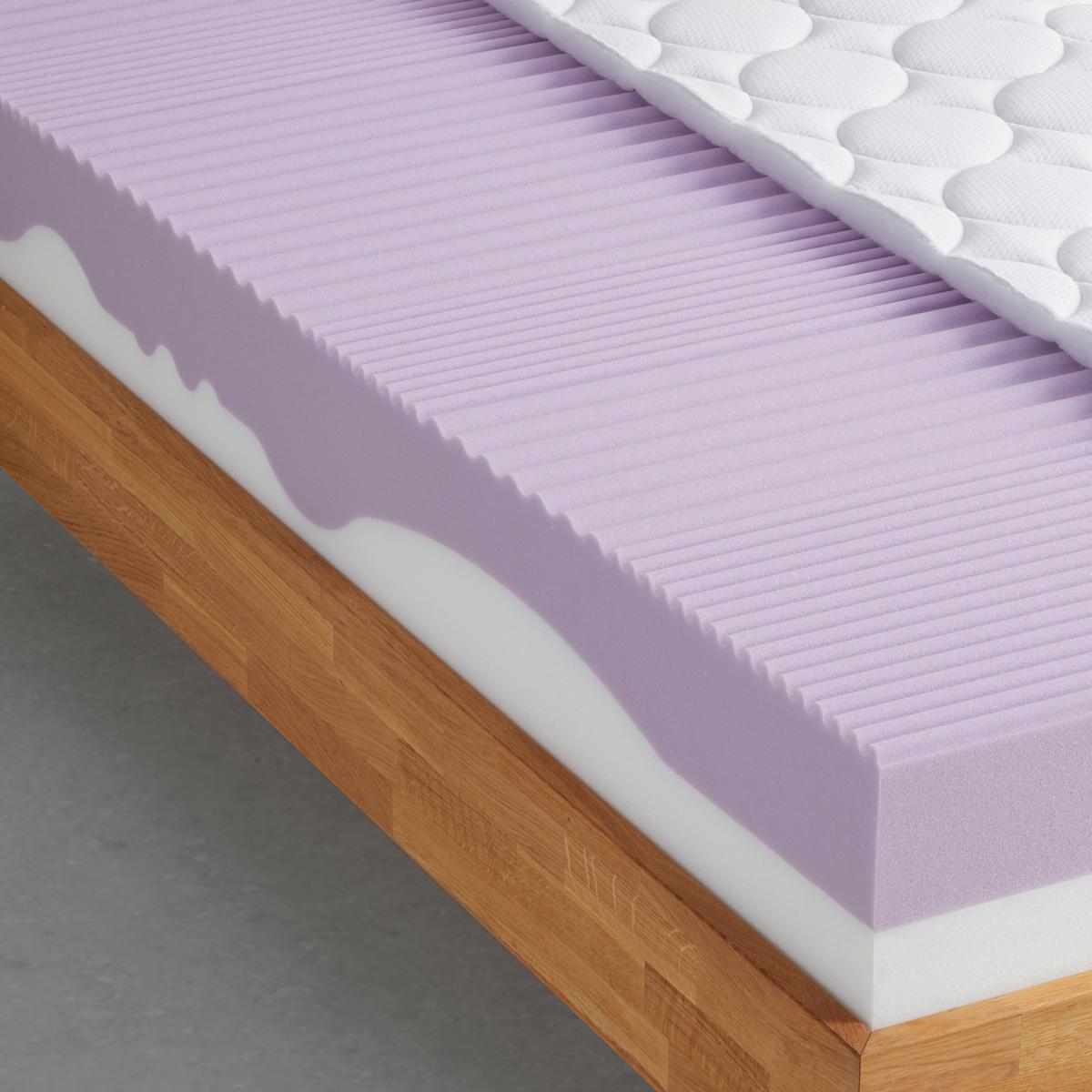 Ležišče Iz Udobne Pene Ergo 24 - bela, tekstil (100/200cm) - Nadana