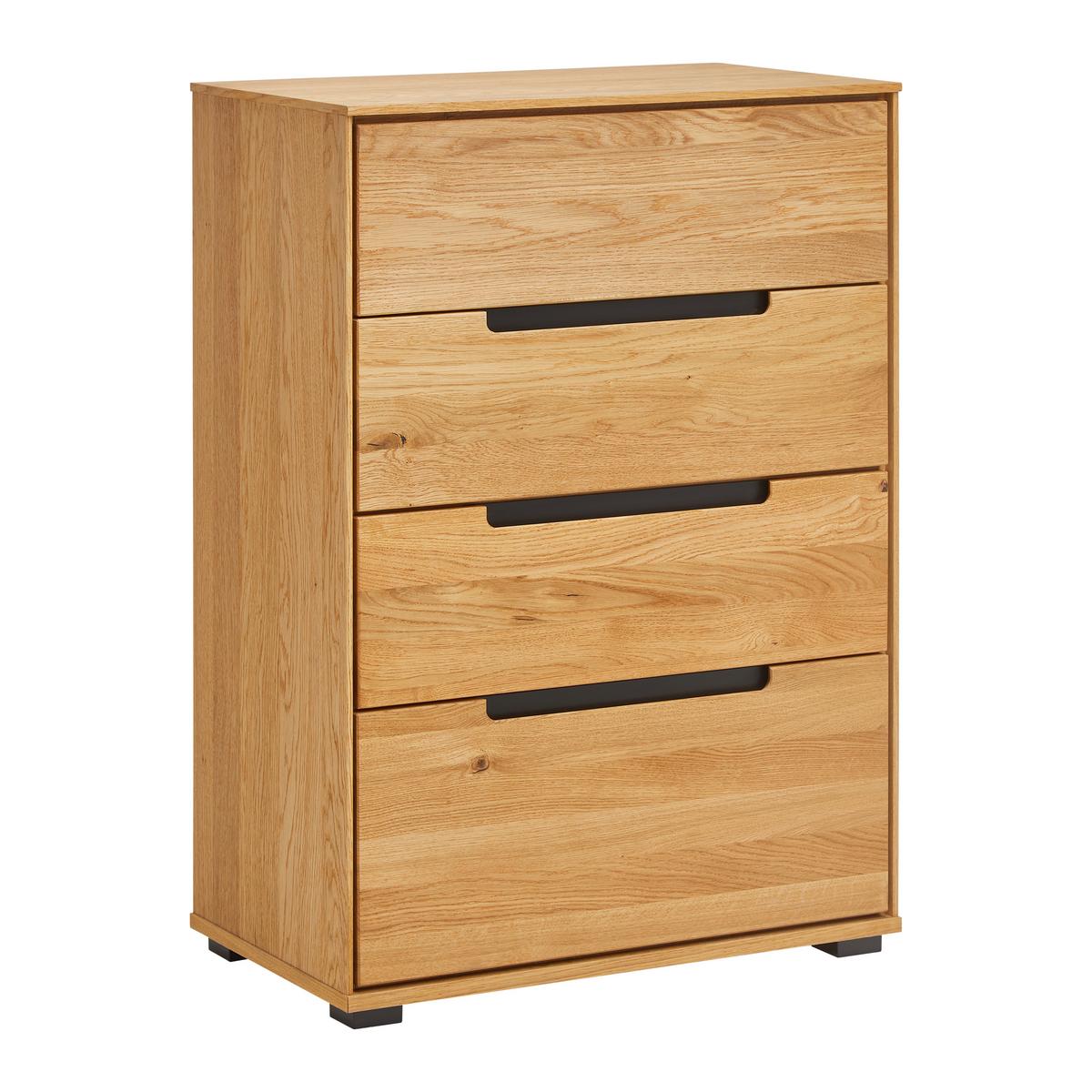 Kommode Lola Wildeiche - Lifestyle, Holz/Kunststoff (70/102/40,5cm) - ecoTree