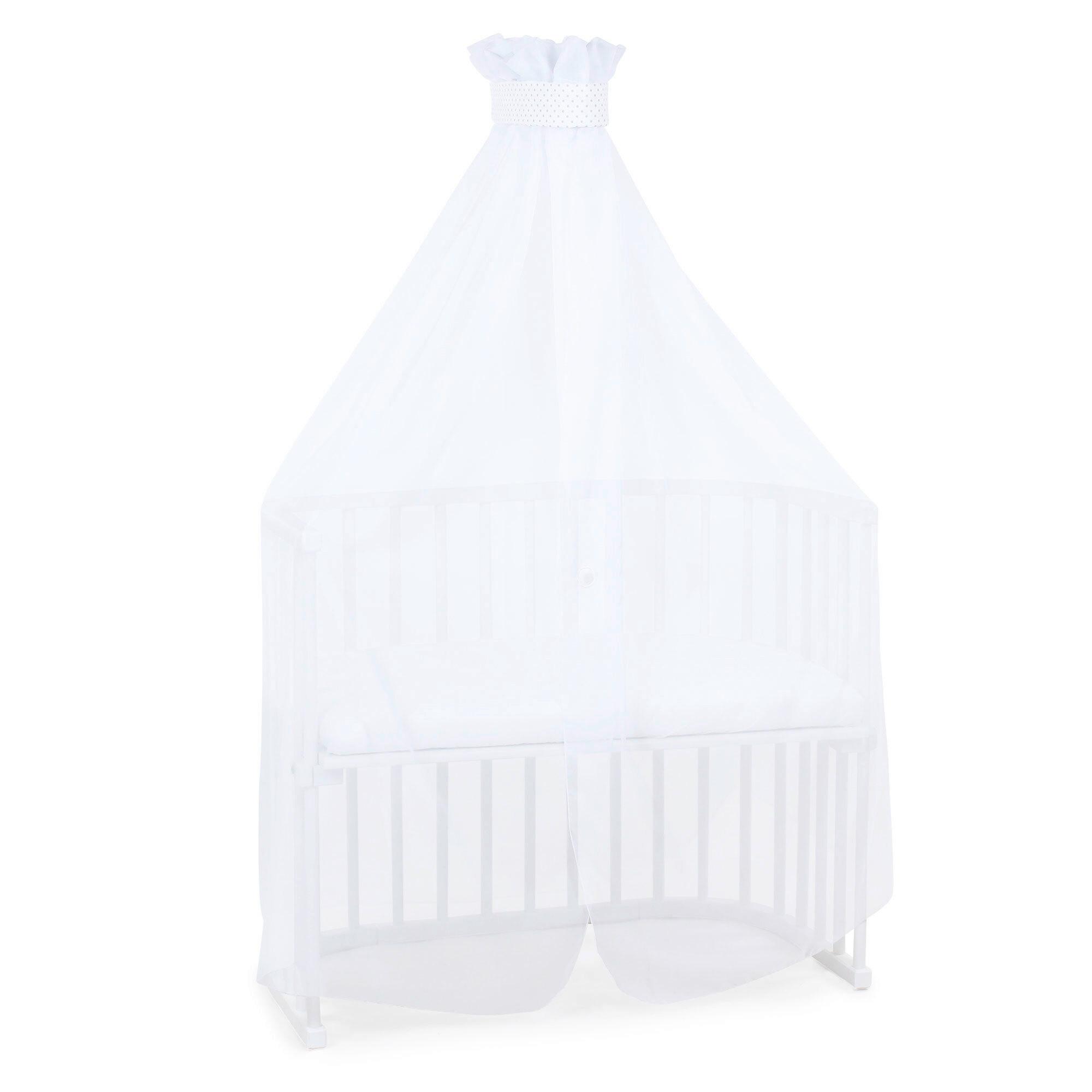 SIATKA PRZECIW KOMAROM HIMMEL PIQUÉ - biały, Basics, tkanina (310/160/0,1cm) - Babybay