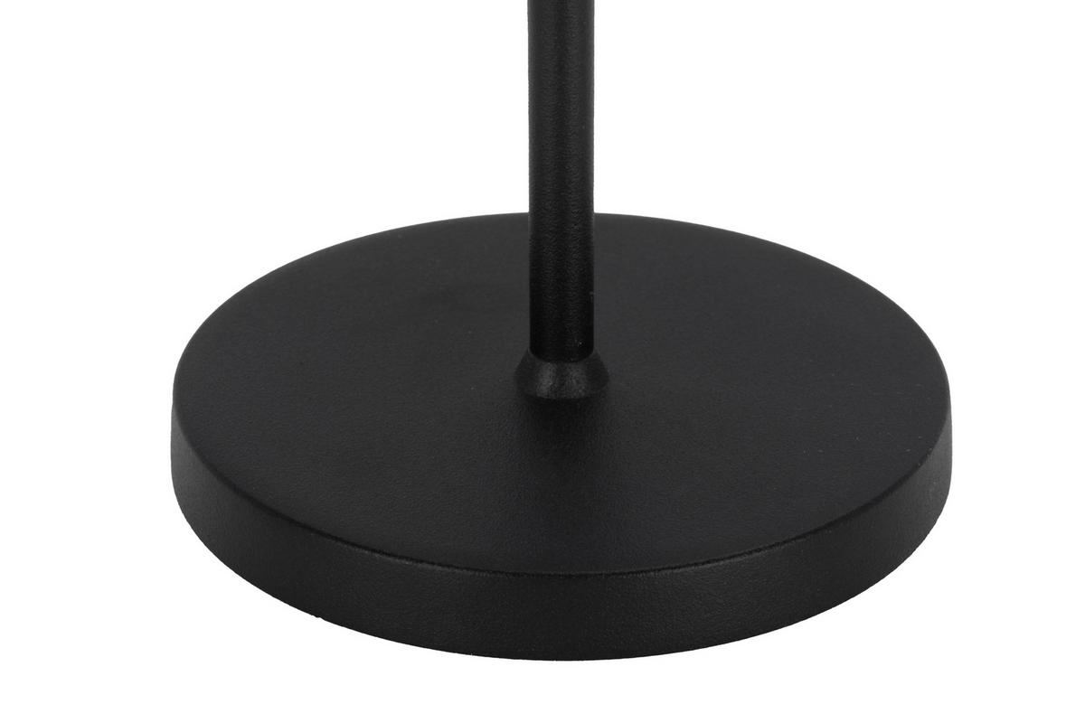 LAMPA STOŁOWA Z AKUMULATOREM MINI PLEAT - czarny, Design, tworzywo sztuczne/metal (7,5/20cm) - Dieter Knoll