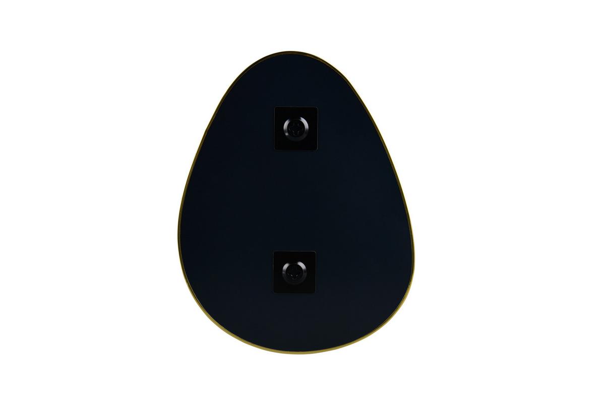 ZESTAW LUSTER VIOLA - kolor złoty, Modern, metal/szkło (28/22/0,4cm)