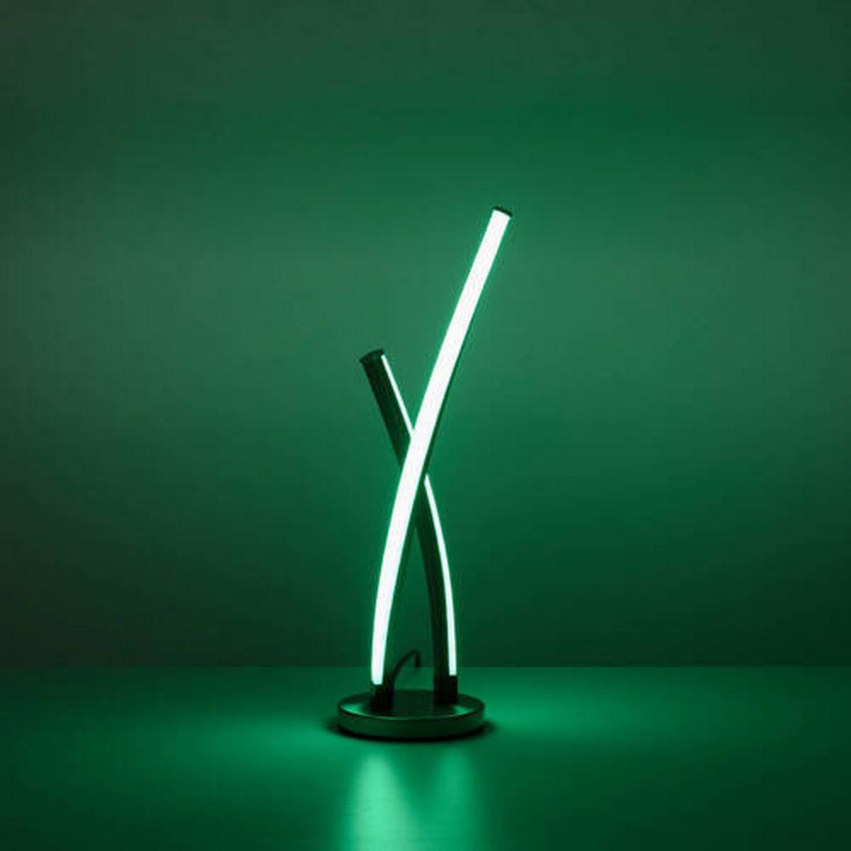 LED-Tischleuchte Lolasmart-Swing max. 11 Watt - Design, Kunststoff/Metall (13/13/48,5cm)