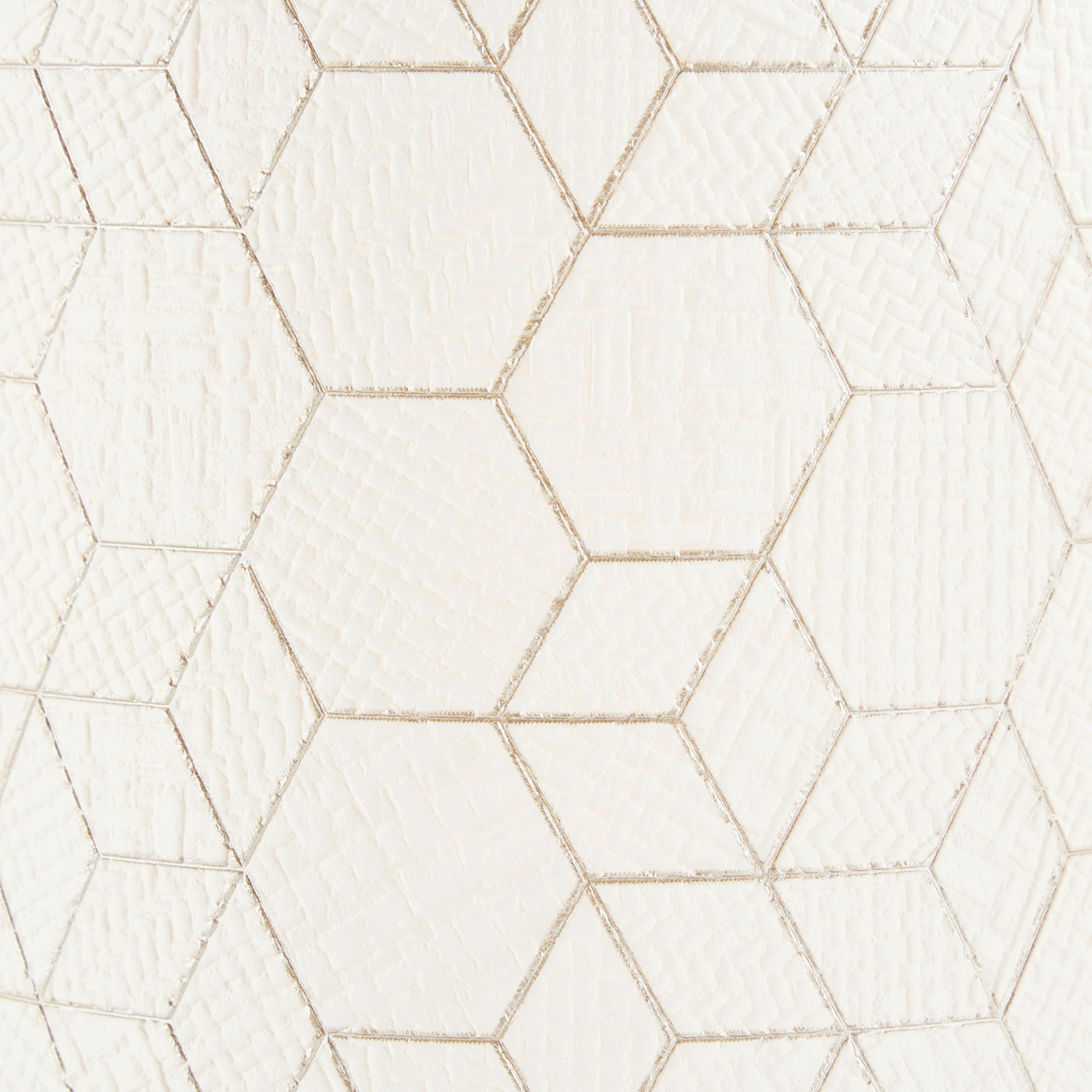 Deckenleuchte Galance in Weiß max. 20 Watt - Weiß, KONVENTIONELL, Textil/Metall (58/16cm) - Brilliant