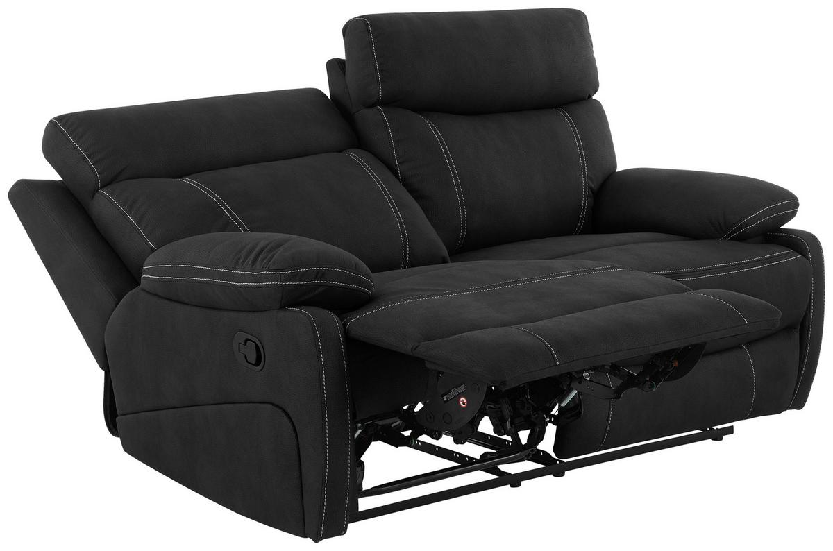 Dvosed Ember, Črna - črna, Basics, kovina/tekstil (178/103/96cm) - Livetastic