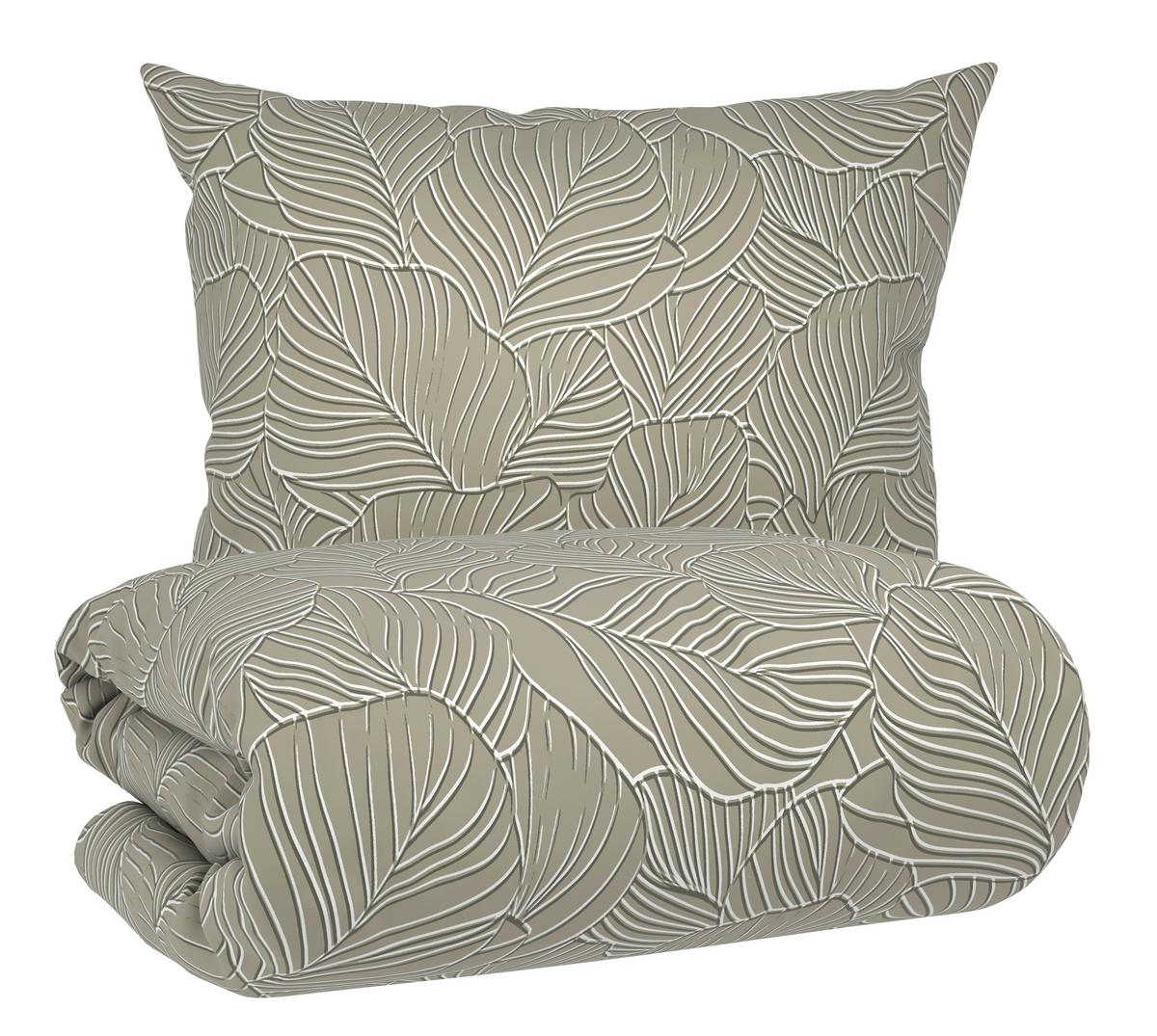 Bettwäsche Chloe Smaragdgrün ca. 140x200cm - Smaragdgrün, Textil (140/200cm) - Mömax