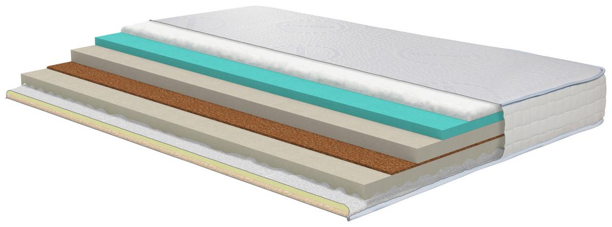 Saltea 90/200 Bedora Ice Touch - alb, Modern, textil (90/200cm) - Nadana