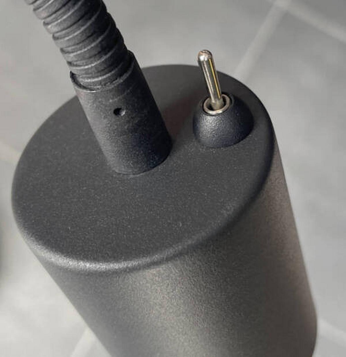 KINKIET LED 30498 JUSTI - czarny, Konventionell, metal (6/52cm) - Fischer & Honsel