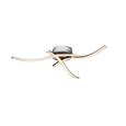 LED-Deckenleuchte Jorne max. 12 Watt - Nickelfarben, MODERN, Kunststoff/Metall (51/8cm) LED-Deckenleuchte Jorne max. 12 Watt - Nickelfarben, MODERN, Kunststoff/Metall (51/8cm)