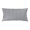 Prevleka Blazine Xenia Streif - srebrne barve, Moderno, tekstil (40/80cm) - Premium Living