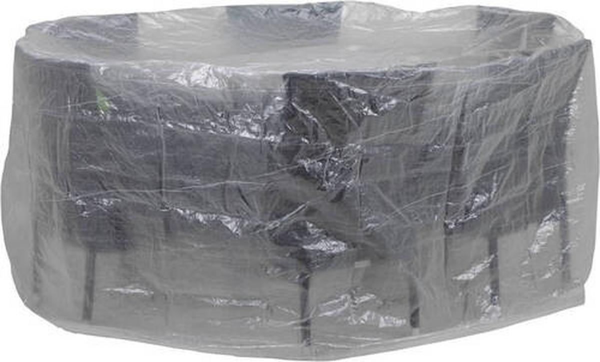 Schutzhülle Abdeckhülle für Sitzgruppe Transparent - Transparent, Basics, Kunststoff (200/95cm) - Mömax