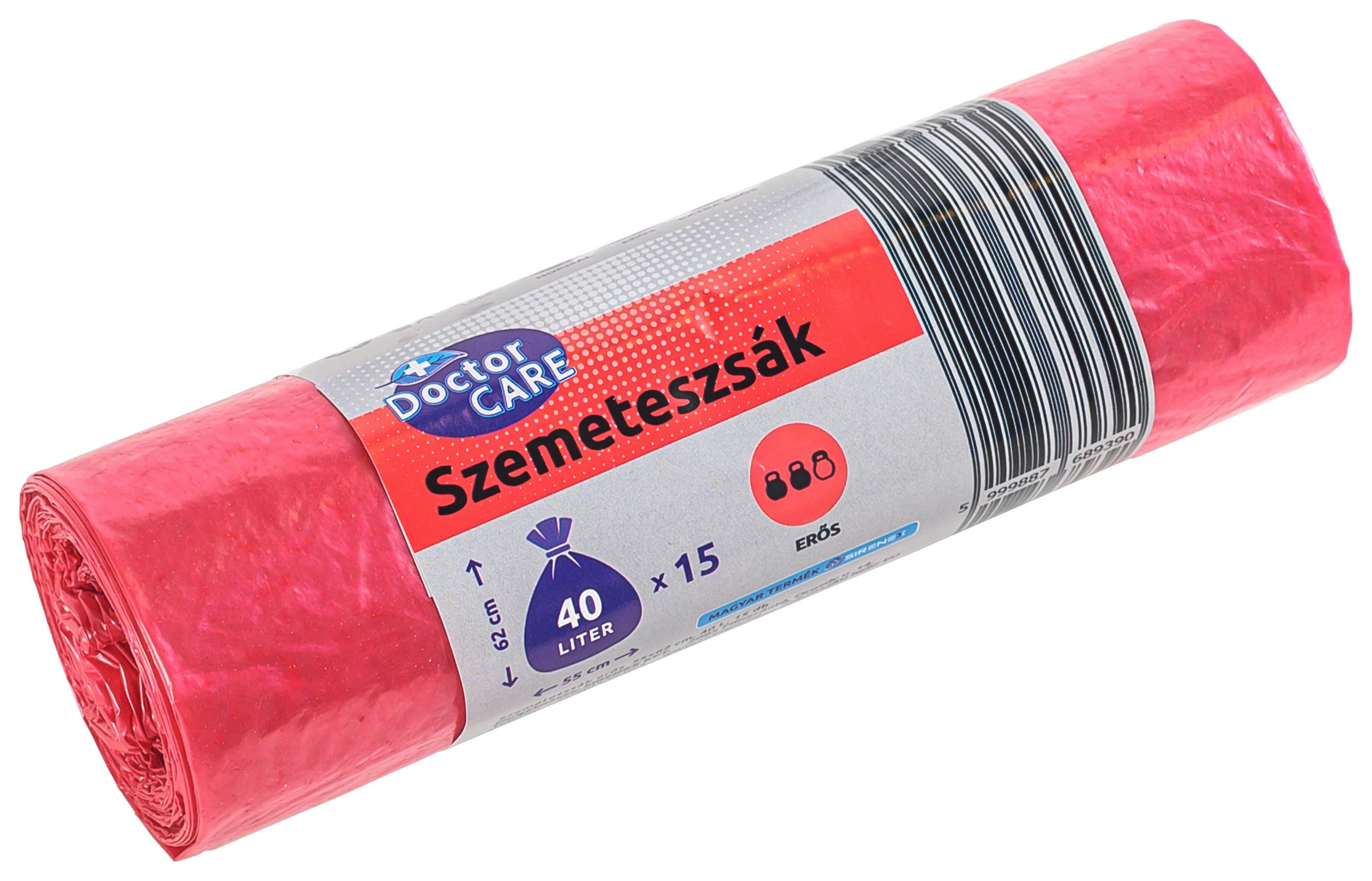 Szemeteszsák Doctor Care - műanyag