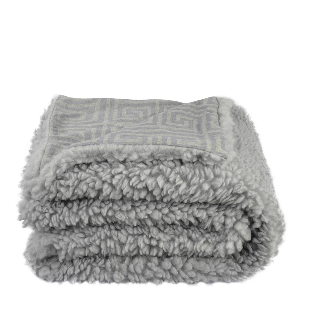 KOC REBORN LAMB LEGACY - jasnoszary/szary, Basics, tkanina (140/190cm) - Zoeppritz