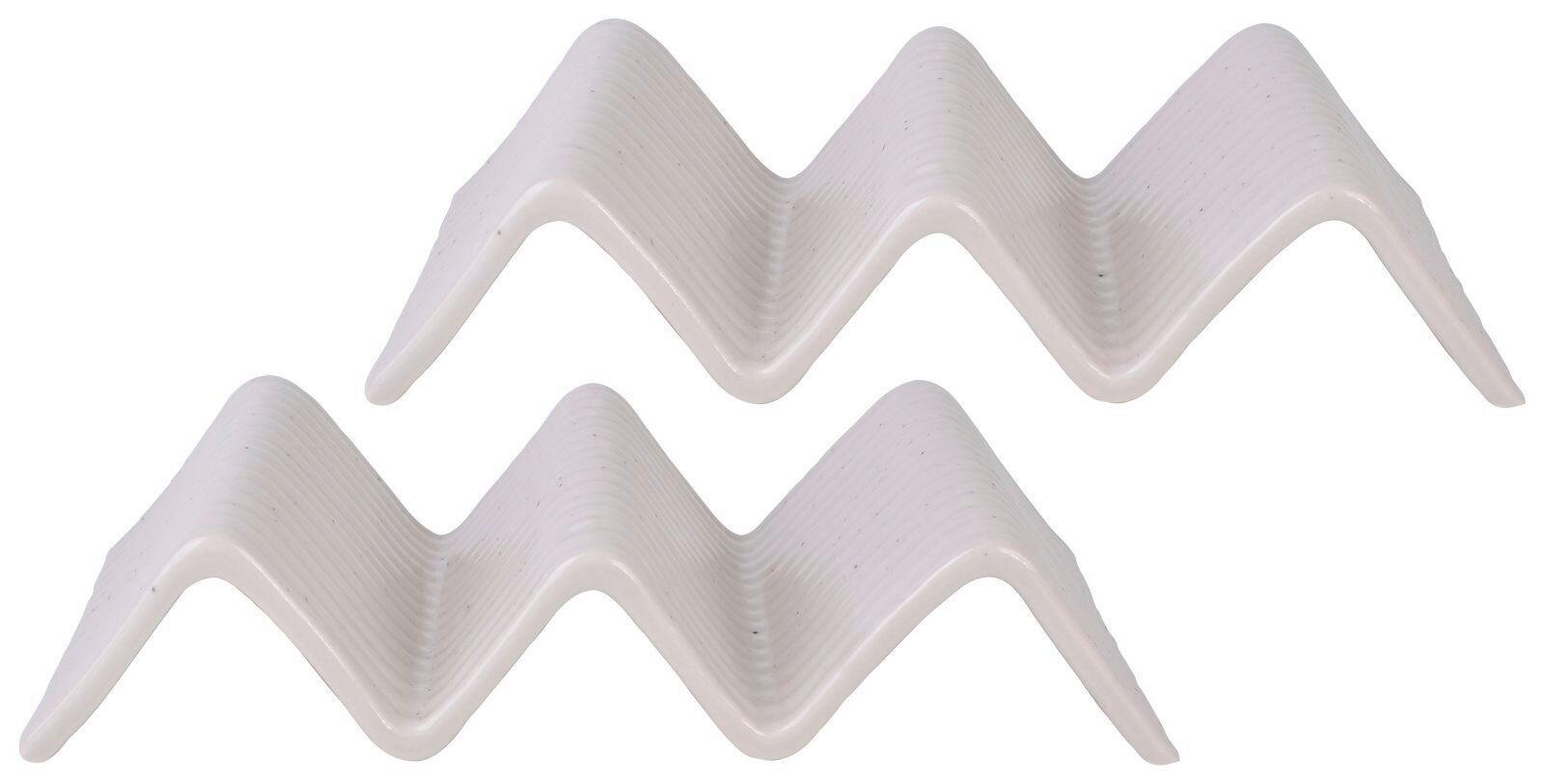 Set Podstavkov Street Taco Stand, 2-Delni - krem barve, Basics, keramika (22/10,5cm) - Creatable