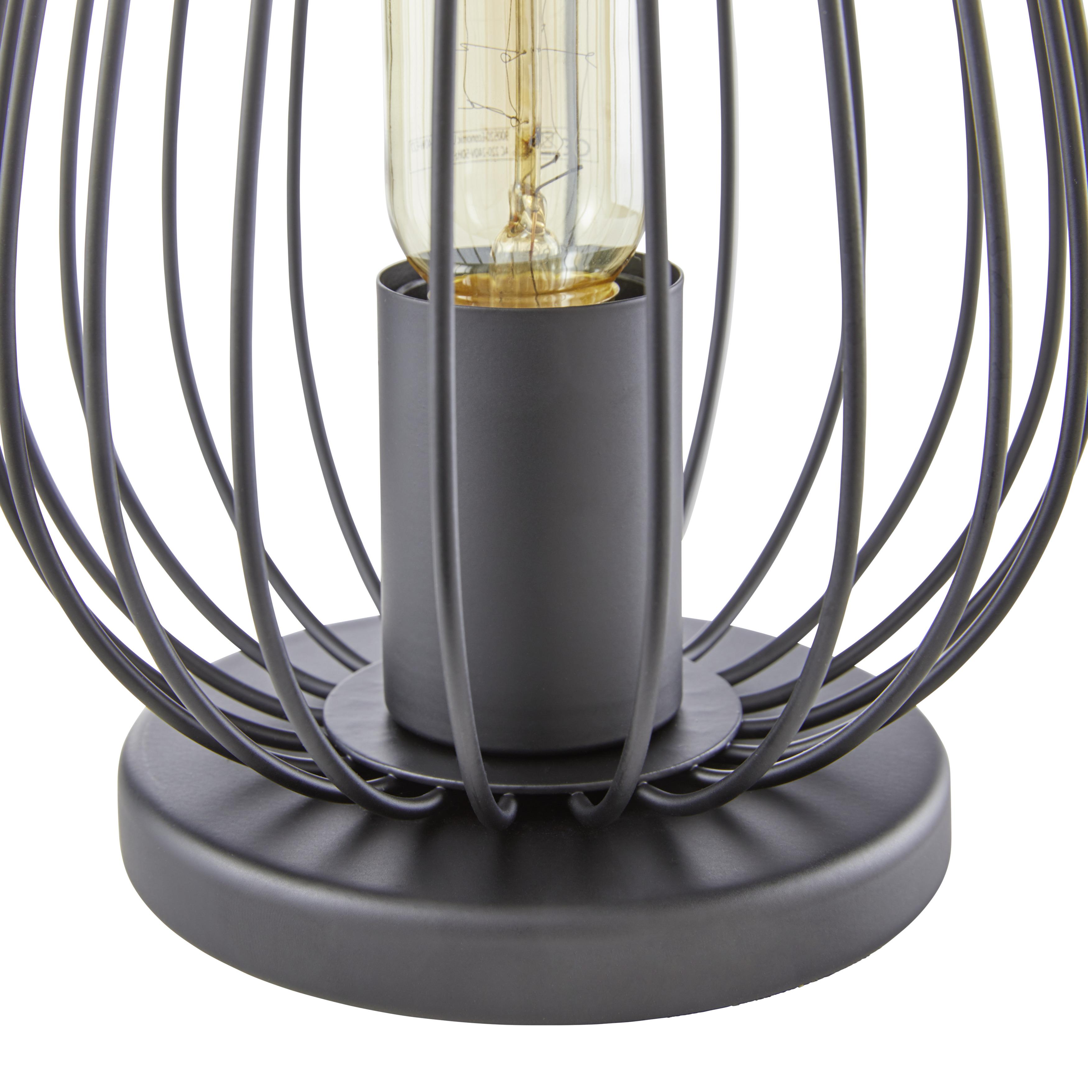 BORDSLAMPA DIODER -AKT- -EXT- - svart, Lifestyle, metall (16/23cm) - Mömax