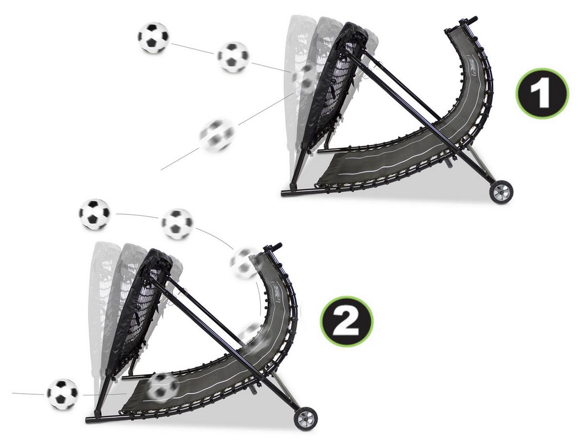 Fußballtor Exit Schwarz - Schwarz, KONVENTIONELL, Metall (124/90/105cm) - EXIT Toys