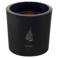 Kerze im Glas Candle in Schwarz - Schwarz, Glas (12/12cm) - Mömax