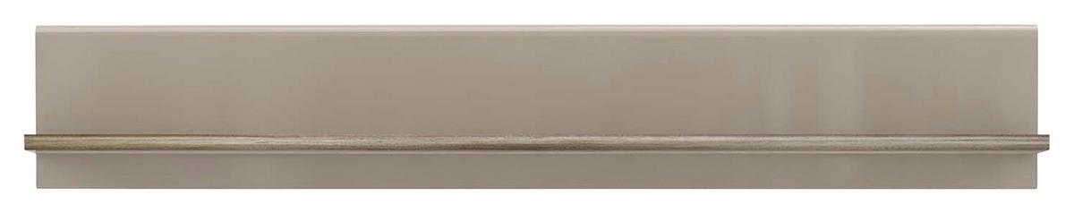 Raft de perete Tiziano - bej/culoare lemn stejar, Modern, material pe bază de lemn (143,8/23,5/25cm) - Modern Living