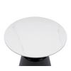 SOFFBORD NOAH - vit/svart, Modern, metall/keramik (70/50/70/50/43/48cm) - Mömax