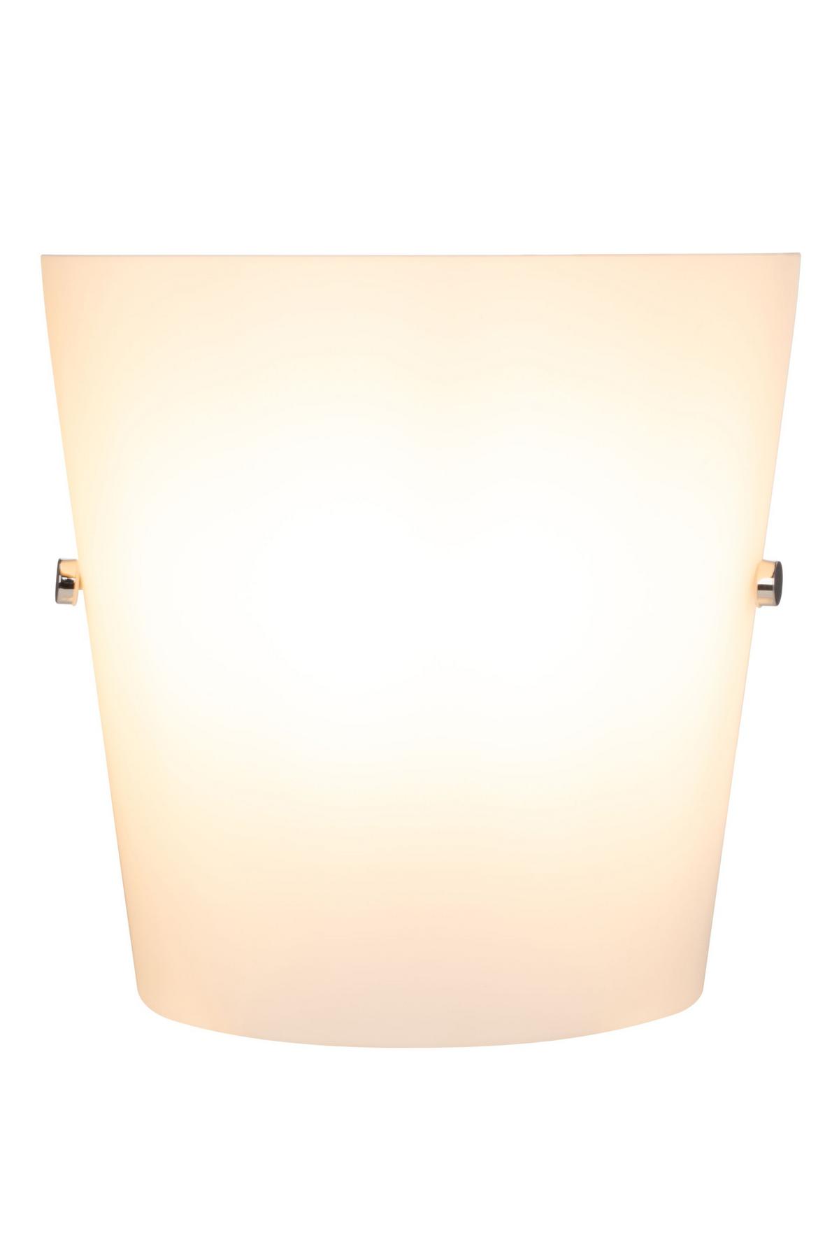 KINKIET PALMDALE - opal, Konventionell, metal/szkło (19,5/9,5/19,5cm) - Novel