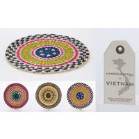 Tányéralátét Lars - többszínű, természetes anyagok