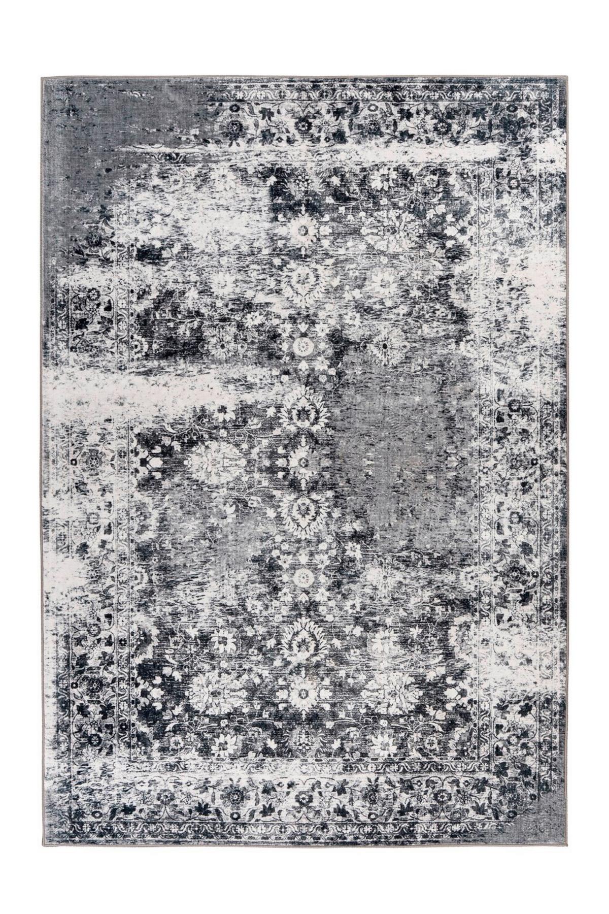 FLACHWEBETEPPICH SAPHIRA 400 GRAU - gris, Konventionell, textile (200/290cm) - Kayoom