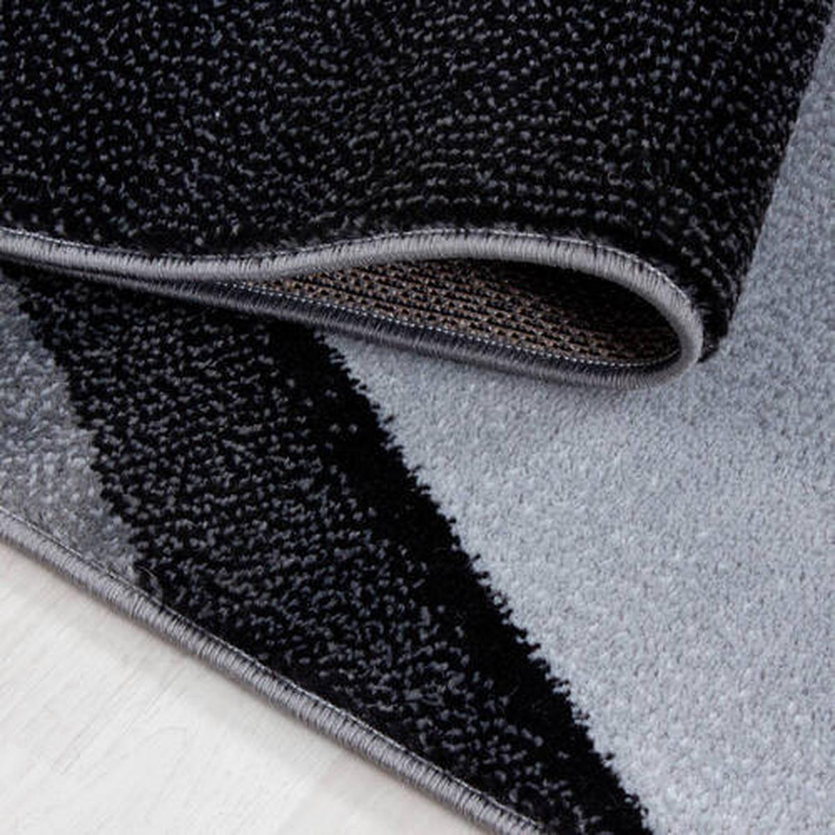 Webteppich Plus Schwarz ca. 280x370cm - Schwarz, Basics, Textil (280/370cm) - Novel