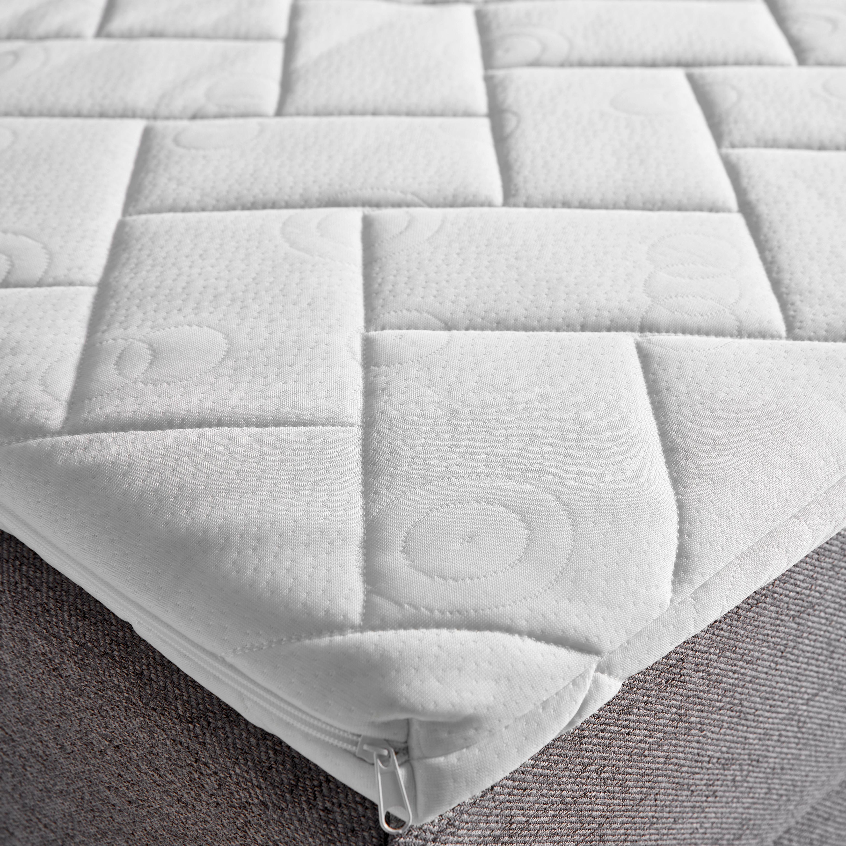 BOXSÄNG MARSELIE - grå/svart, Modern, trä/textil (200/200cm) - Bessagi Home