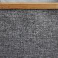 Aufbewahrungsbox in Grau 'Bamboo' ca. 33x33x33 cm - Grau, MODERN, Holz/Textil (33/33/33cm) - Bessagi Home Aufbewahrungsbox in Grau 'Bamboo' ca. 33x33x33 cm - Grau, MODERN, Holz/Textil (33/33/33cm) - Bessagi Home