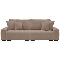 Mega Sofa Toledo - tamno smeđa/taupe, Konvencionalno, tekstil/plastika (250/100/90cm) - Best Price