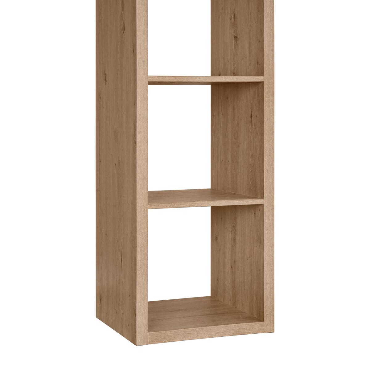 Polica Style Flex - hrast artisan, Konvencionalno, pločasti materijal (142/39,3/39cm) - Modern Living