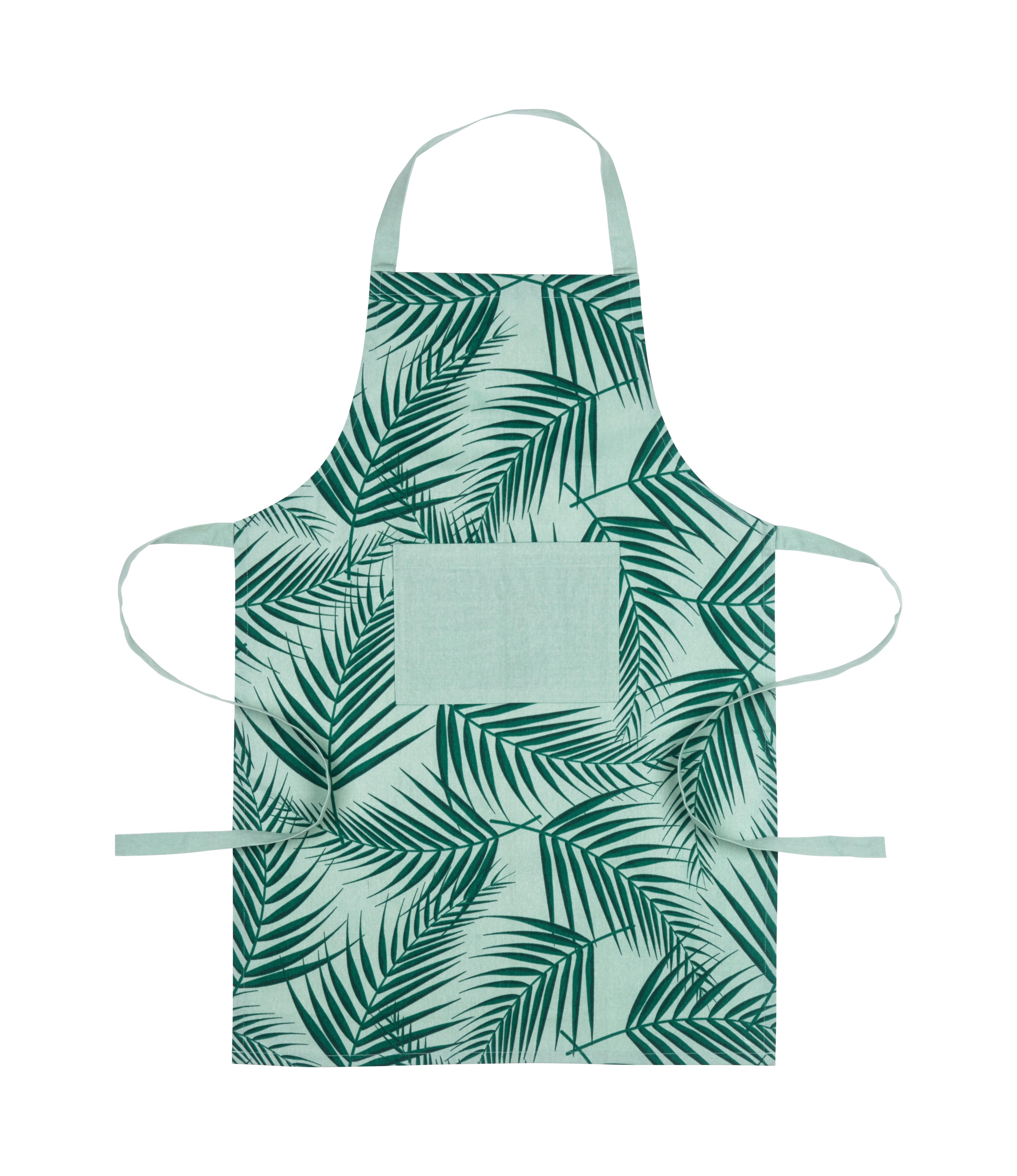 Schürze Lenara Grün - Grün, Textil (60/90cm) - Mömax modern living