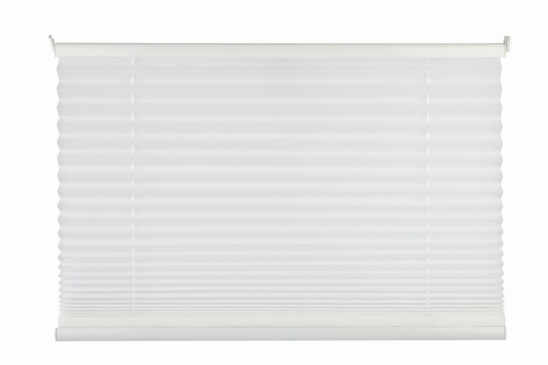 ROLETA PLISOWANA FREE - biały, Basics, tkanina (100/130cm)