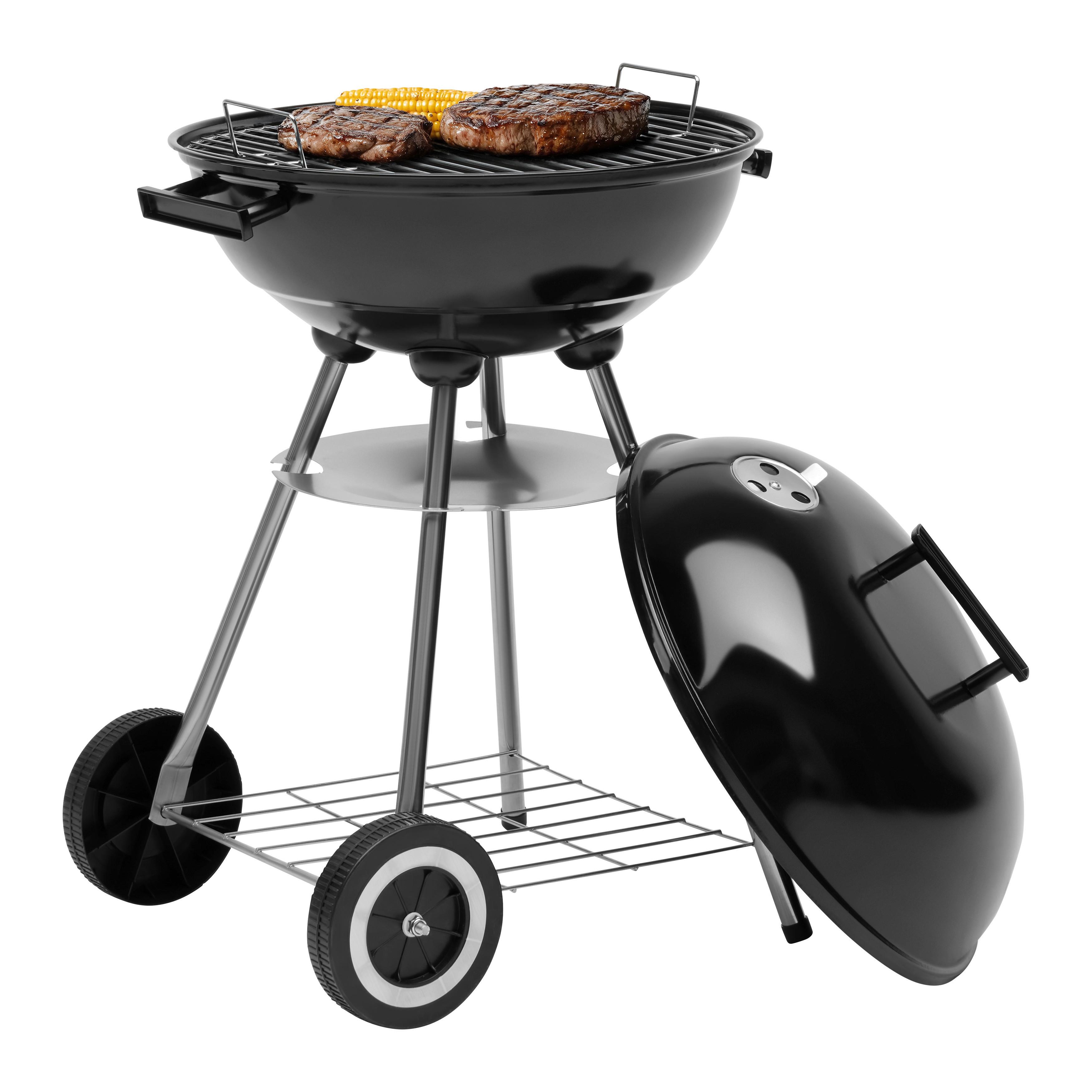Kugelgrill Michael Schwarz - Schwarz, KONVENTIONELL, Metall (50/43/72cm) - Mömax
