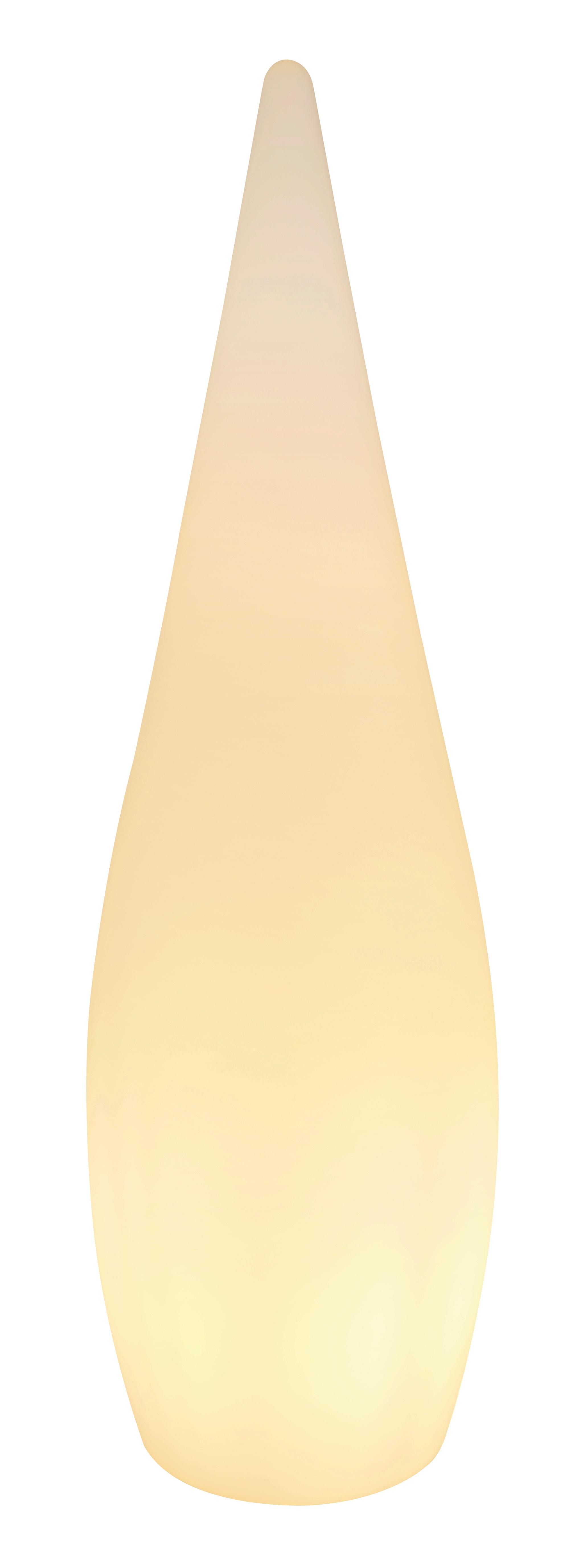 LED-Außenleuchte Vascon Opal/Weiß max. 5 Watt - Opal/Weiß, MODERN, Kunststoff (36/120cm)