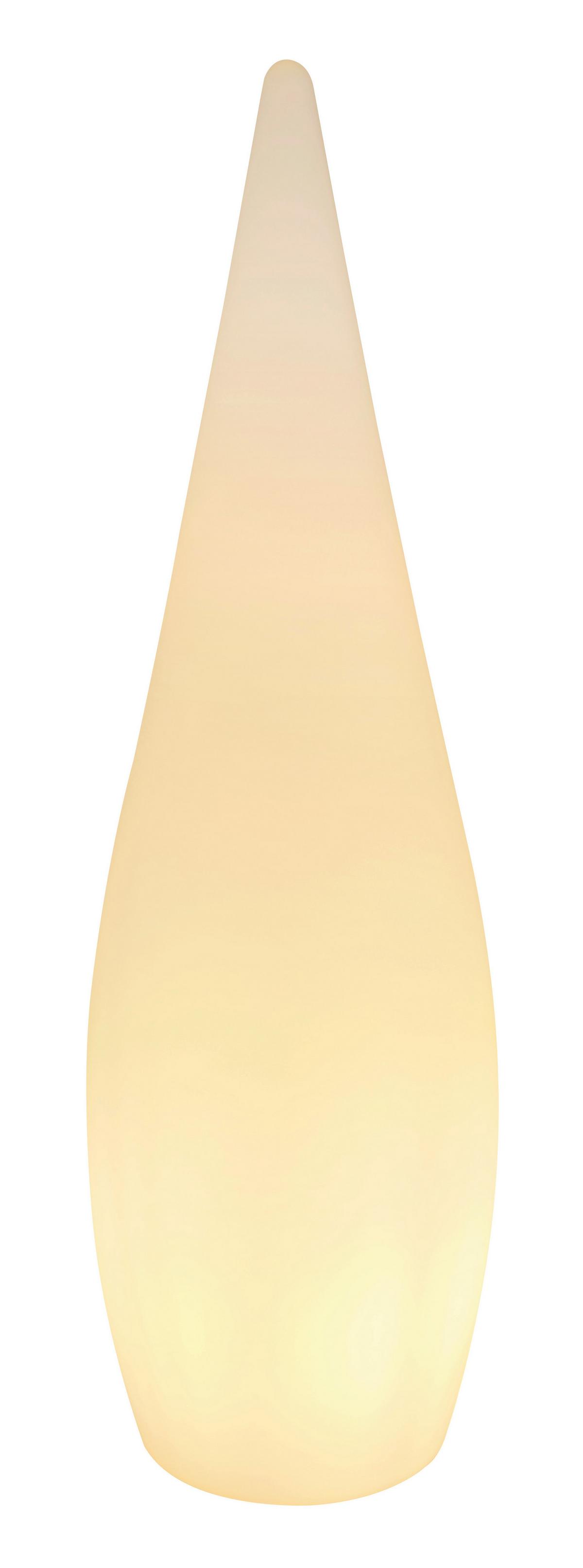 Zunanja Stoječa Svetilka Vascon, Bela, Opal, 40w - bela/opal, Basics, umetna masa (24/9,6cm) - Globo