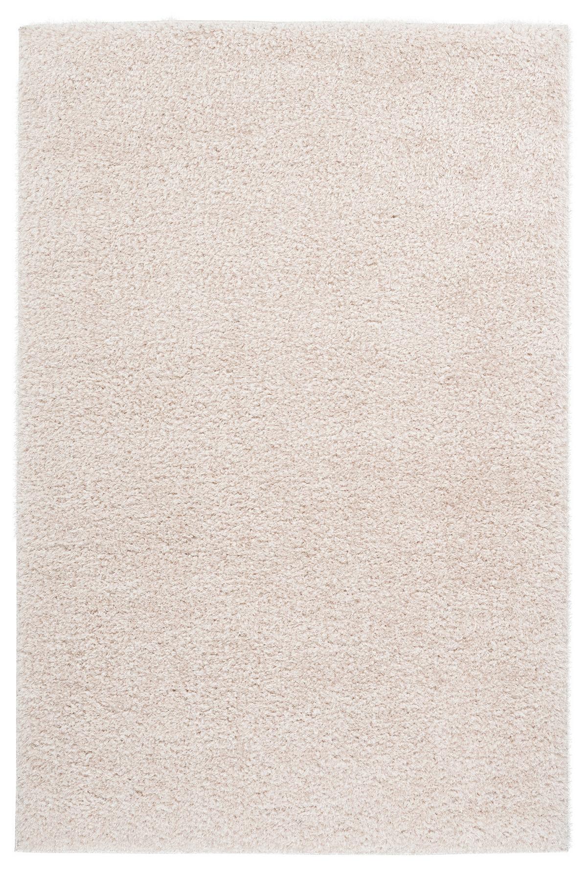 Hochflorteppich My Emilia - Creme, Konventionell, Textil (60/110cm) - Novel