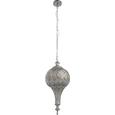 Hängeleuchte Alibaba - Silberfarben, MODERN, Metall (30/120cm) - Mömax modern living