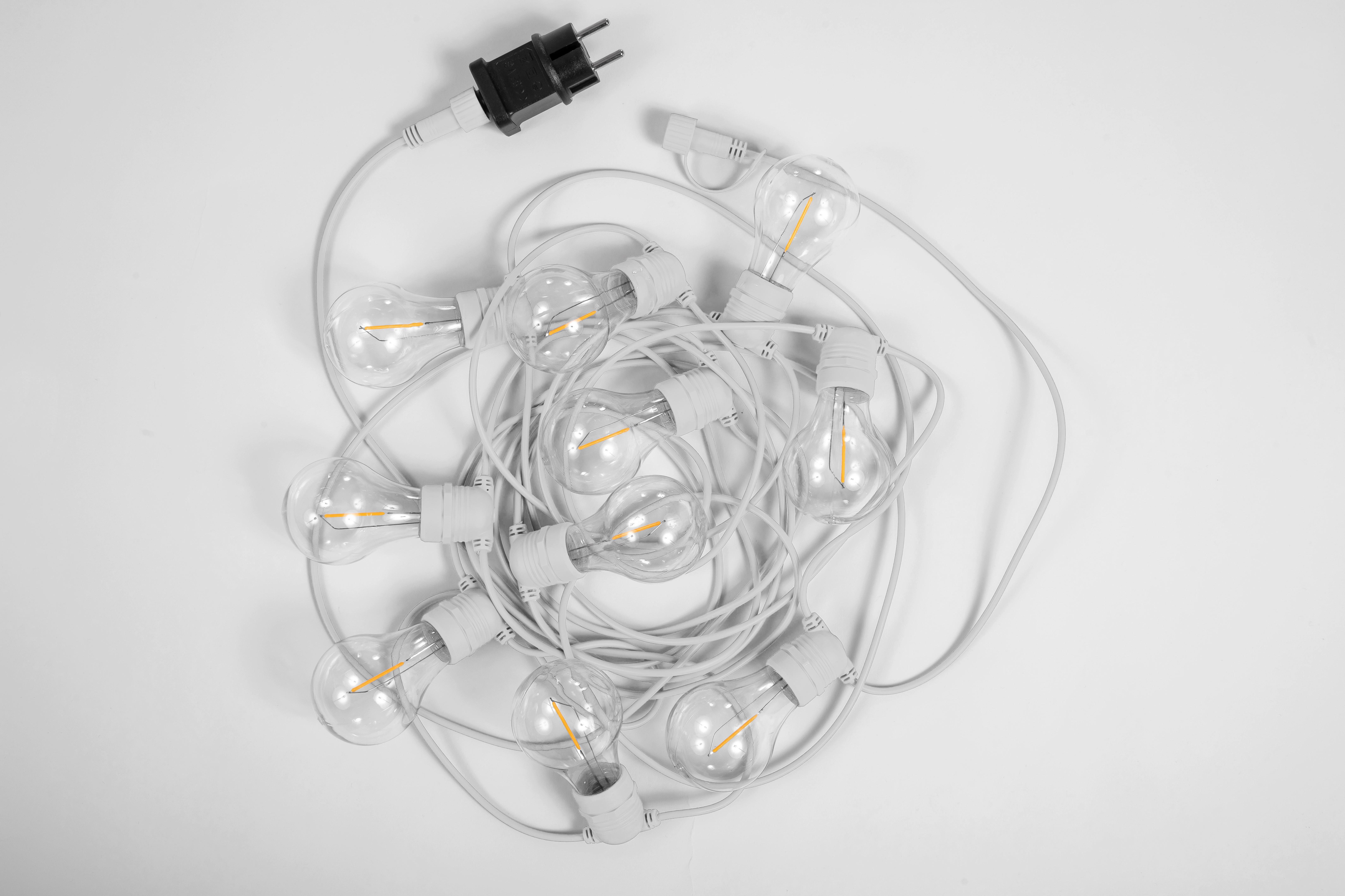 LAMPA ZEWNĘTRZNA LED ALLEGRA LUMGALLOCBXNW - biały, Basics, tworzywo sztuczne (800cm) - Newgarden
